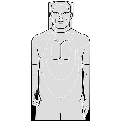Action Target US Marine Corps Qualification Program Pistol Target