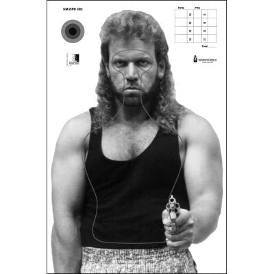 Action Target New Mexico Dept. of Public Safety Qualification Target (Version 2)