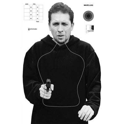 Action Target New Mexico Dept. of Public Safety Qualification Target (Version 5)