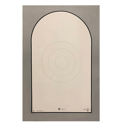 ACTION TARGET Official NRA Action Pistol Target -D-1-