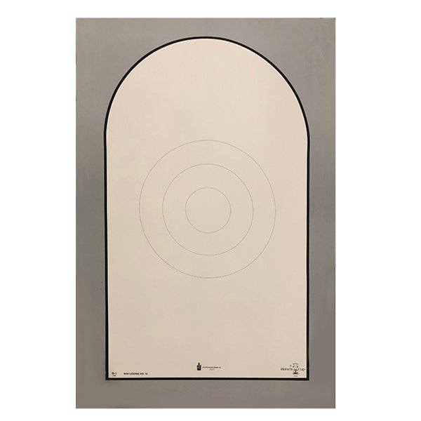 ACTION TARGET Official NRA Action Pistol Target -D-1-