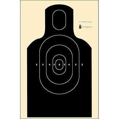 Action Target NRA EIC E-Silhouette Combat Target