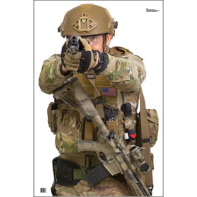 Action Target No Shoot Scenario Target (Version 2)