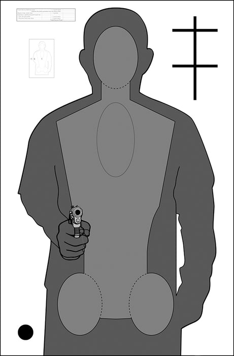Action Target Ohio OPOTA Qualification Target (Version 2)