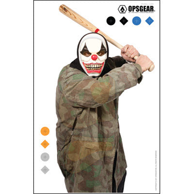 Action Target OpsGear Clown Target - Baseball Bat & Camo Clown