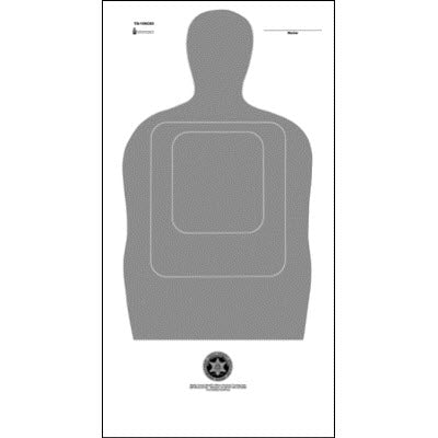 Action Target Shelby Co. (TN) Sheriff's Office TQ-15 Target