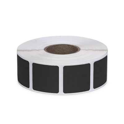 Action Target Roll of 1000 7/8" Square Target Pasters (Black)