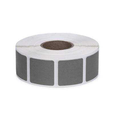 Action Target Roll of 1000 7/8" Square Target Pasters (Dark Gray)