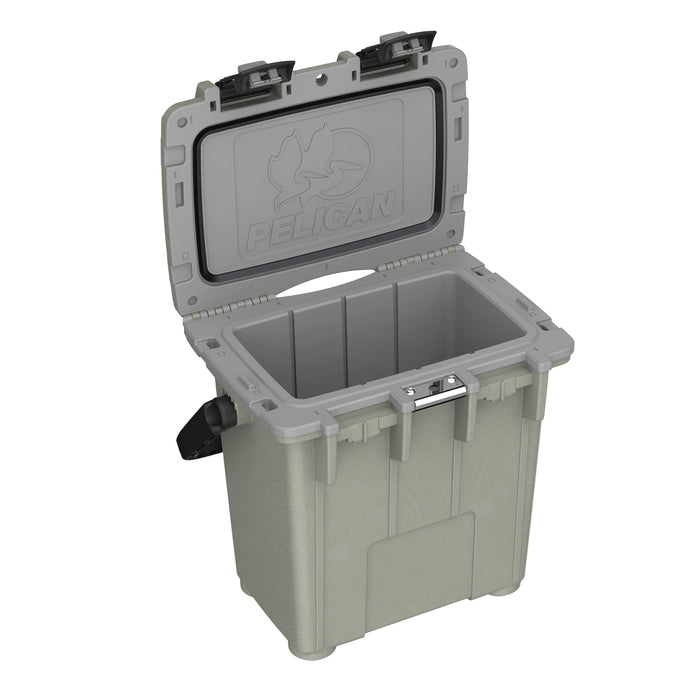 PELICAN PRODUCTS IM 20QT ELITE COOLER GUNMETAL/OD GRN