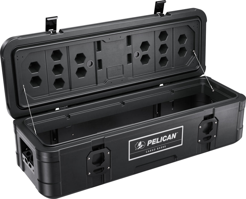 PELICAN PRODUCTS CARGO CASE,MED SADDLE,55L,BLK