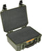 PELICAN PRODUCTS V200C,MEDIUM CASE,WL/WF,OD GREEN