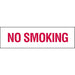 LABELMASTER No Smoking Marking, Vinyl, 21" x 6"