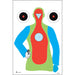 Action Target High Visibility Fluorescent B-21E Target