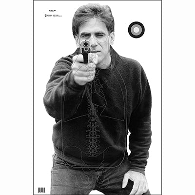 Action Target Q Qualification Photo Target w/ Vital Anatomy (Version A2)