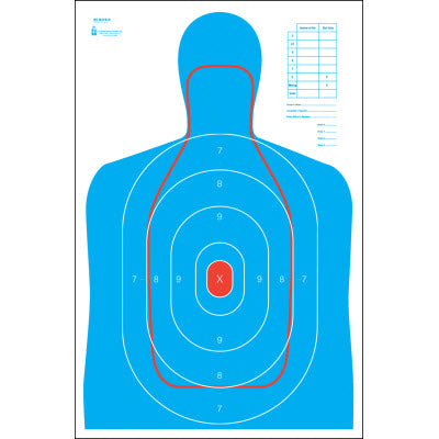 Action Target B-27E and FBI Q Combination Target