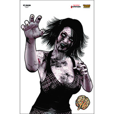 Action Target Full Color "Roxie" Zombie Target