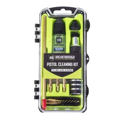 Action Target Vision Series Pistol Cleaning Kit- 9mm /.40 /.45 Cal
