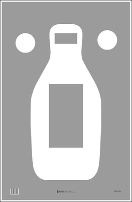 Action Target Drug Enforcement Agency Qualification Target w/ Additional Zones & Sighting Circles