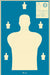 Action Target Georgia Public Safety Training Center Target (Blue)