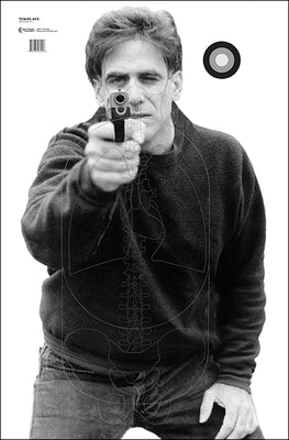 Action Target Michigan TCQ-95 Qualification Target with Anatomy