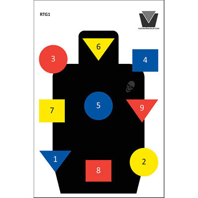 Action Target Rockwell Tactical Training Target #1