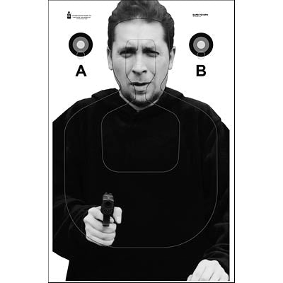 Action Target San Antonio (TX) PD Photo Qualification Target