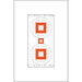 Action Target Two Bull's-Eye Rifle Sighting Target on Heavy Paper