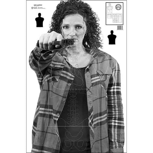 Action Target Georgia Qualification Photo Target (Version 4)