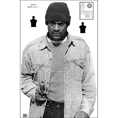 Action Target Georgia Qualification Photo Target (Version 5)