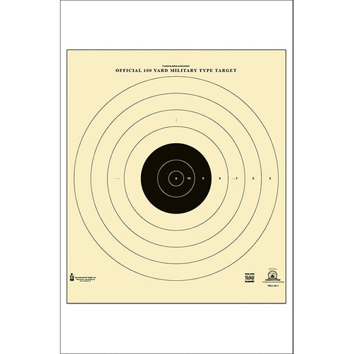 Action Target Official NRA 100-Yard High Power Rifle Slow & Rapid Fire Target (SR-1)
