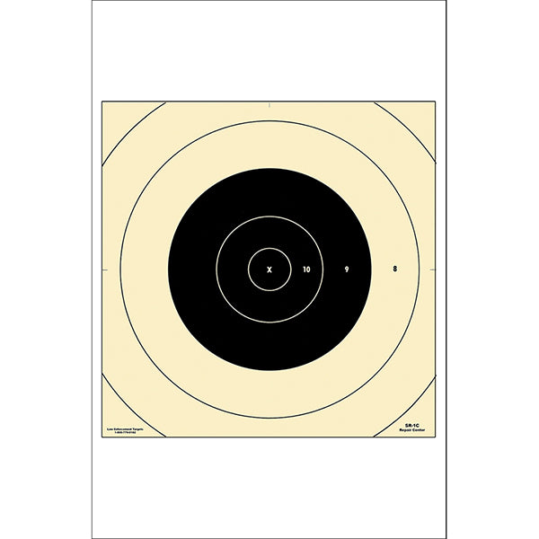 Action Target NRA 100-Yard High Power Rifle Slow & Rapid Fire Target (SR-1) Repair Center