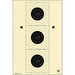 Action Target SR-21C Three Bull's-Eye Training Target