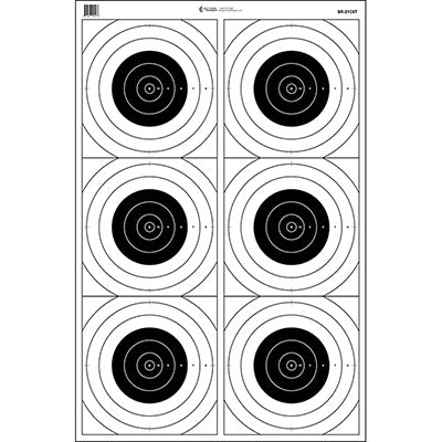 Action Target Six Bull's-Eye Military Training Target