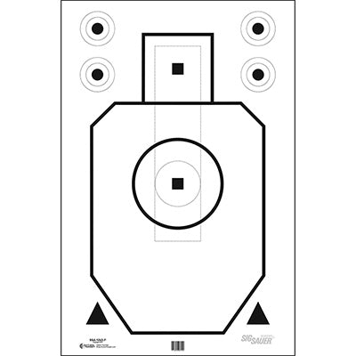 Action Target Official 2018 Sig Sauer Training Academy PAPER Target
