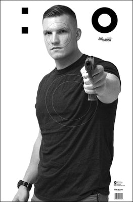 Action Target Official Sig Sauer Training Academy Photo Target