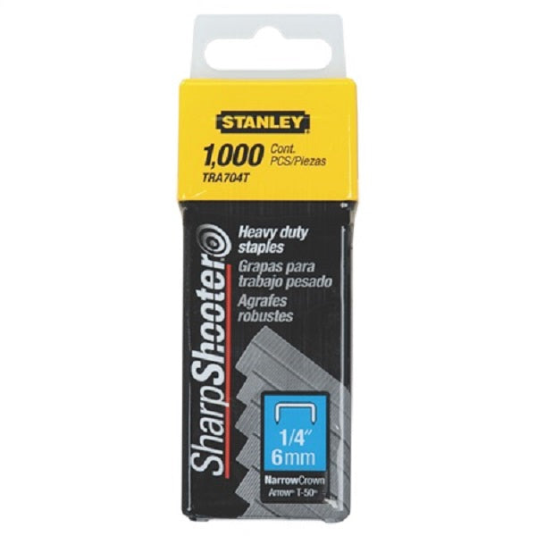 ACTION TARGET STANLEY TRA704T 1/4" Heavy Duty Staples
