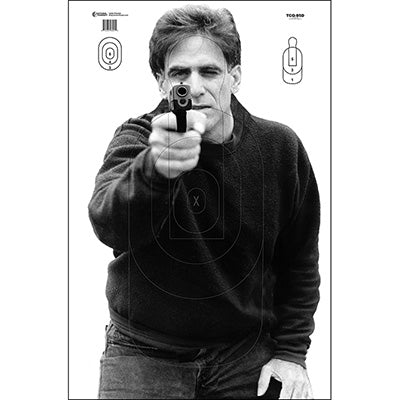 Action Target Detroit (MI) PD Qualification Photo Target (Version 1)