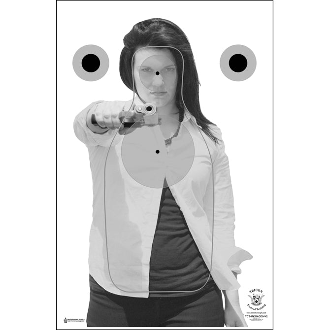 ACTION TARGET Maine State Police Qual Target Ver 2