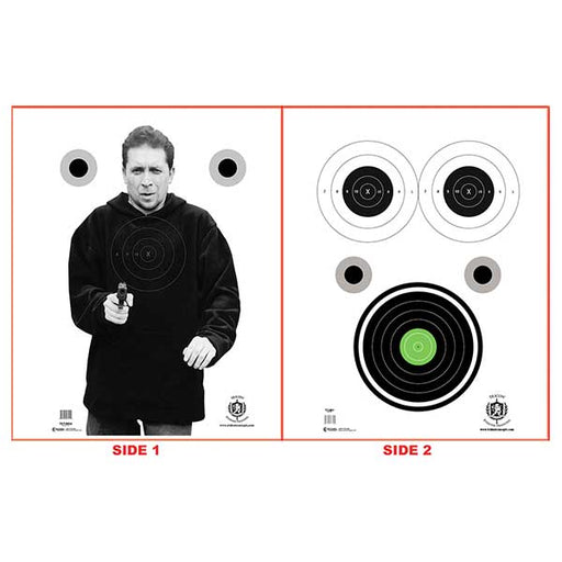 Action Target Trident Concepts 2021 Advanced 2-Sided Target
