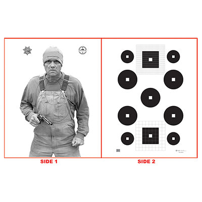 Action Target Tulsa (OK) Two Sided Target