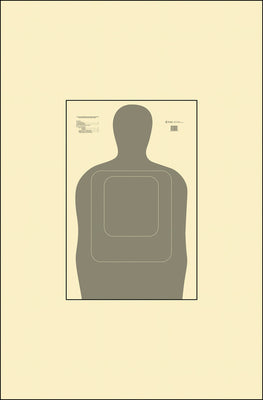 Action Target TQ-16 50-Foot Reduced Qualification Target — Pelican Supply