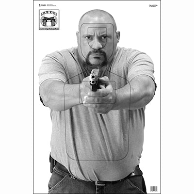 Action Target Black and White TQ-19 Photo Target (Version G)