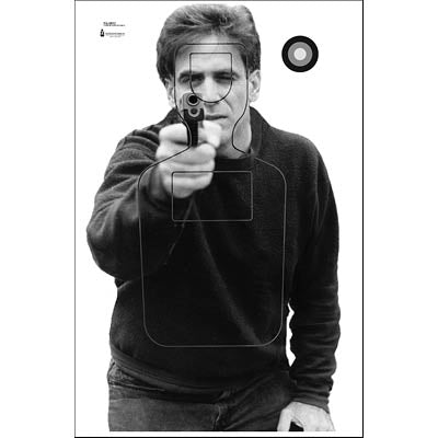 Action Target Black and White TQ-19 Photo Target (Version A)