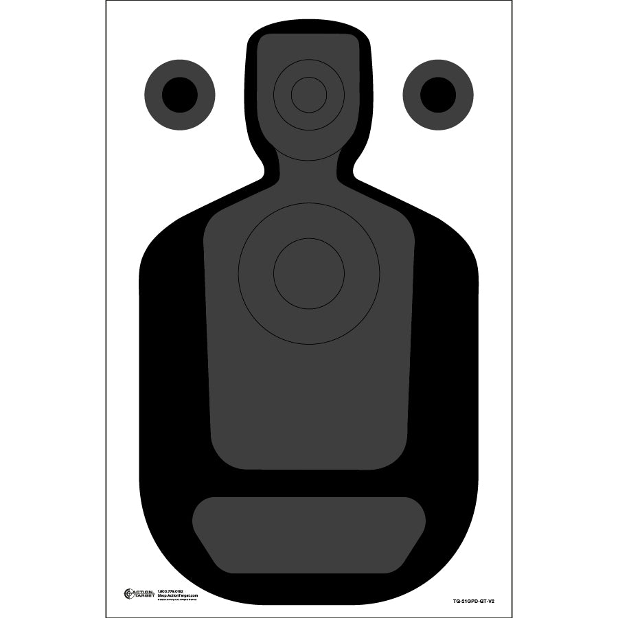 ACTION TARGET Glendale AZ Modified TQ-21 Qual Target — Pelican Supply