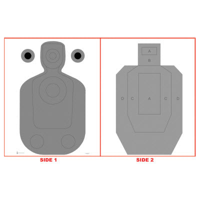 Action Target Phoenix (AZ) PD Modified TQ-21 Two-Sided Qualification Target