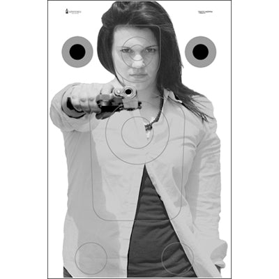 Action Target Arizona Dept. of Public Safety TQ-21 Qualification Target (Version 4)