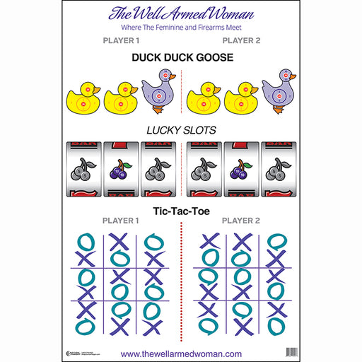 Action Target The Well Armed Woman Target #2