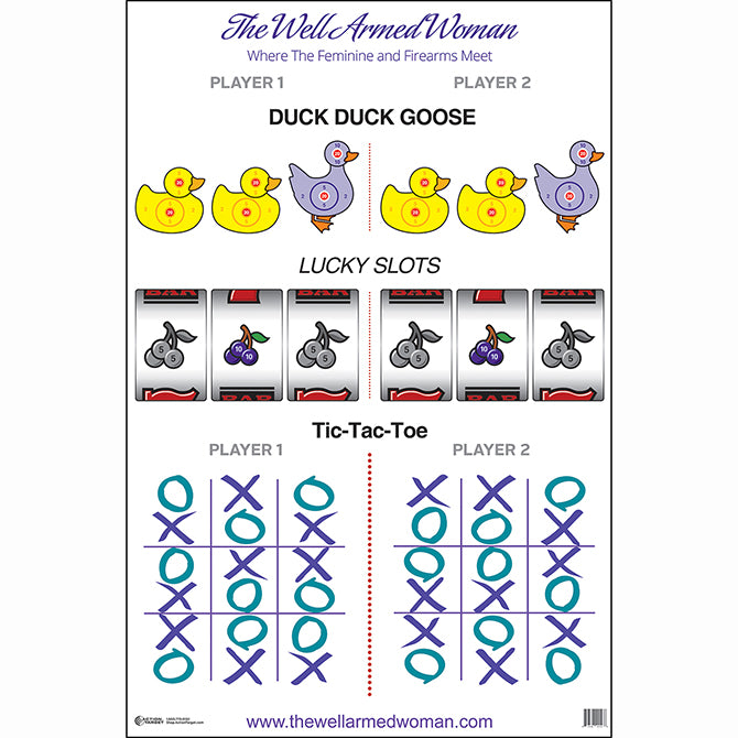 Action Target The Well Armed Woman Target #2