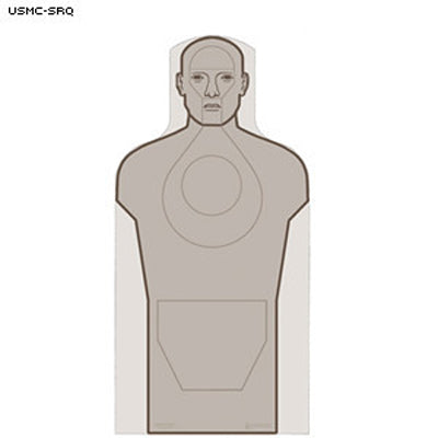 Action Target US Marine Corps Marksmanship Qualification Target