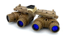 US Night Vision Panoramic Quad Tube Goggle G3 Auto-Gtd